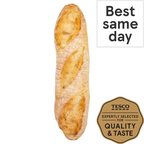 tesco baked baguettes.